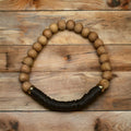 boho clay bracelets