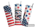 4th of July mama tumbler